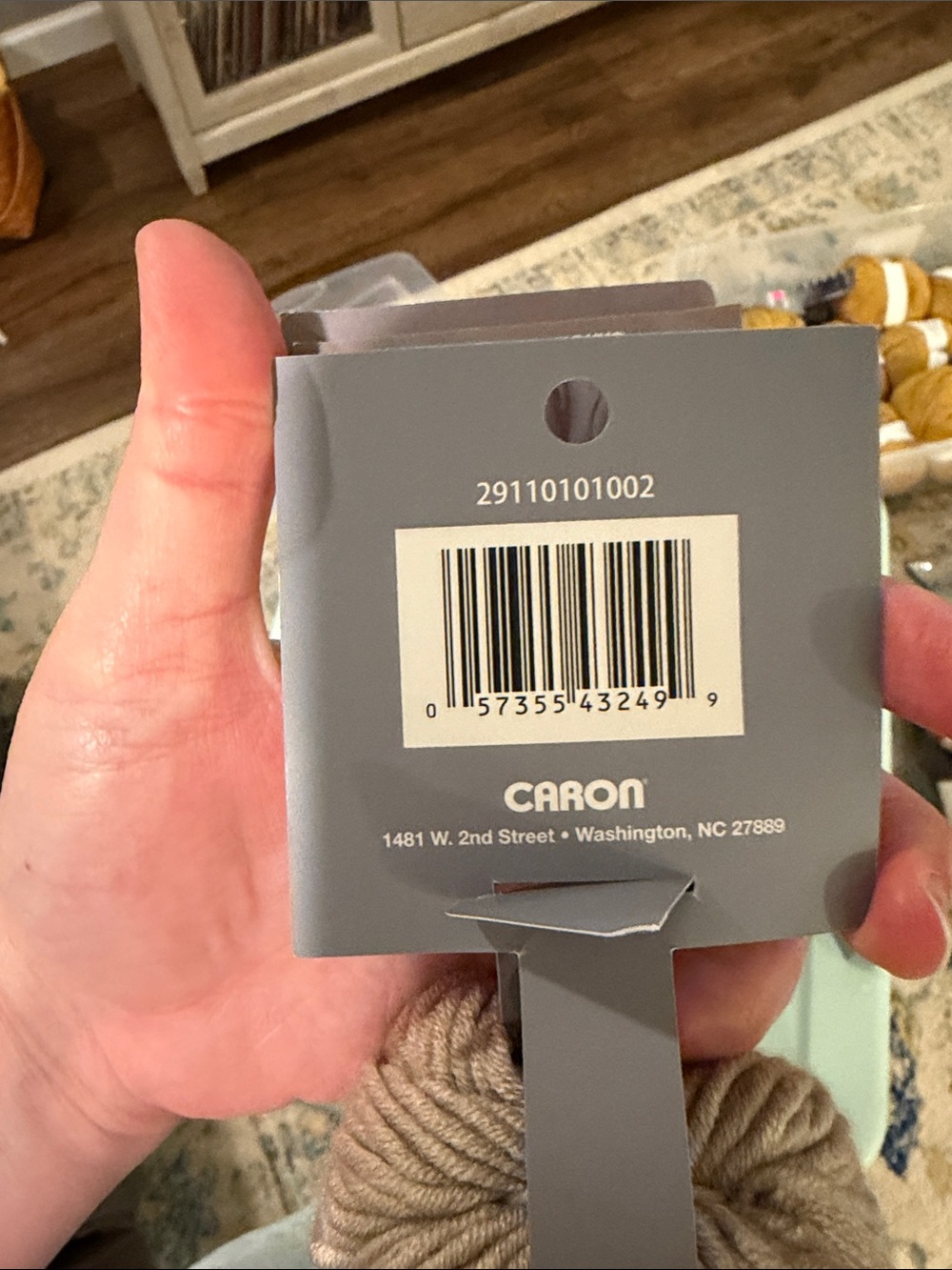 Caron x Pantone Yarn - Mushroom Greige - Picture 2 of 4